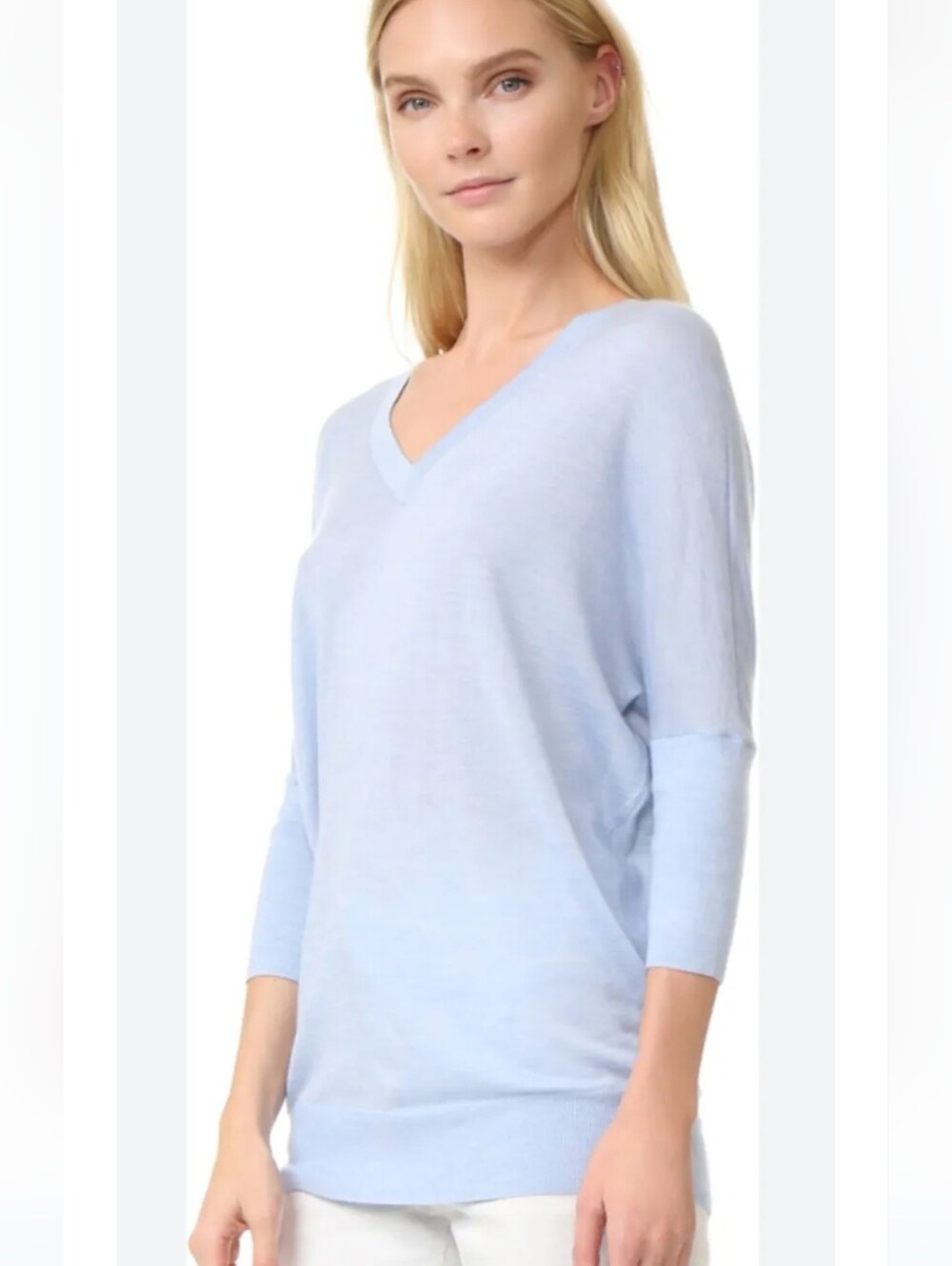 Derek Lam Silk Cashmere Dolman Sweater Size Small
